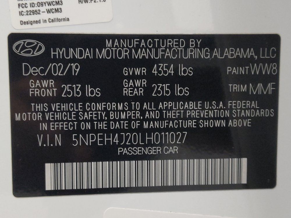 Used 2020 Hyundai Sonata Limited FWD image 33