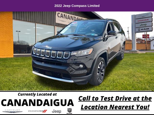 Used 2022 Jeep Compass Limited AWD/4WD image 3