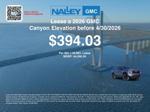 New 2026 GMC Canyon Elevation w/ Convenience Package image 3