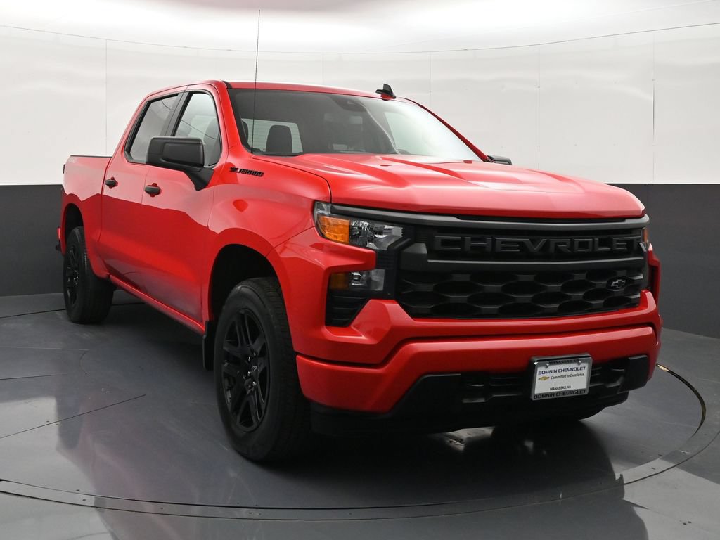 Certified 2024 Chevrolet Silverado 1500 Custom w/ LPO, Dark Essentials Package AWD/4WD image 7