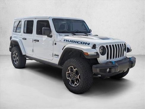 Used 2021 Jeep Wrangler Unlimited Rubicon 4xe w/ Cold Weather Group image 3