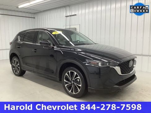 Used 2022 MAZDA CX-5 AWD 2.5 S w/ Premium Package image 1