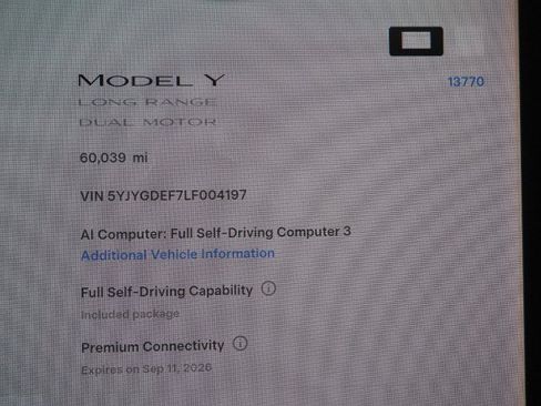 Used 2020 Tesla Model Y Long Range AWD/4WD image 4