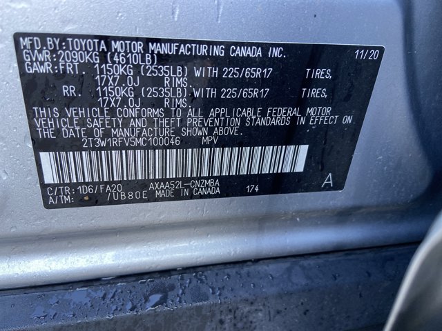 Used 2021 Toyota RAV4 XLE FWD image 33