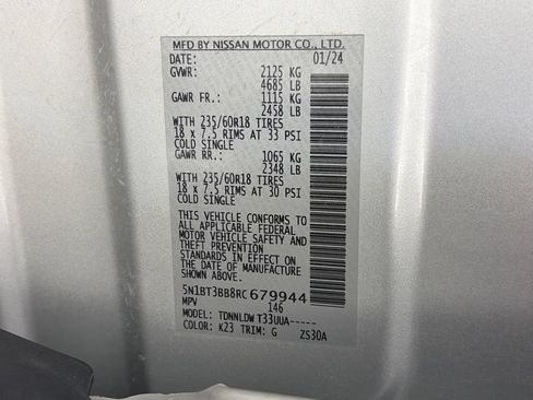 Used 2024 Nissan Rogue SV AWD/4WD image 9