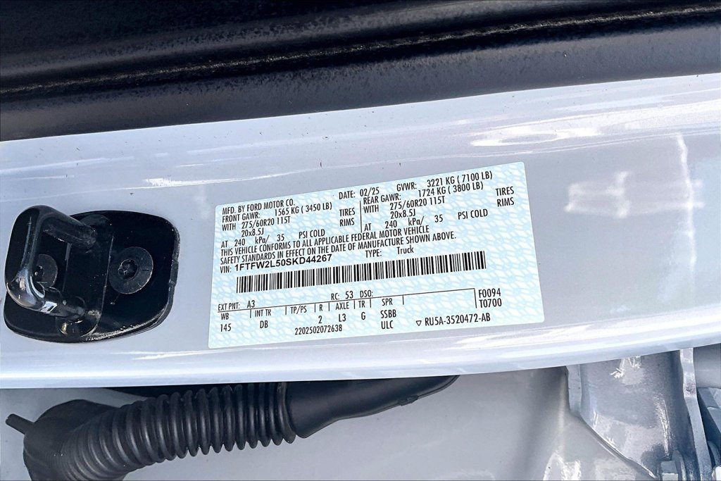 Used 2025 Ford F150 STX w/ Equipment Group 200A AWD/4WD image 35