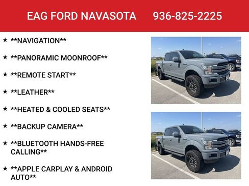 Used 2019 Ford F150 Lariat w/ Equipment Group 502A Luxury AWD/4WD image 2