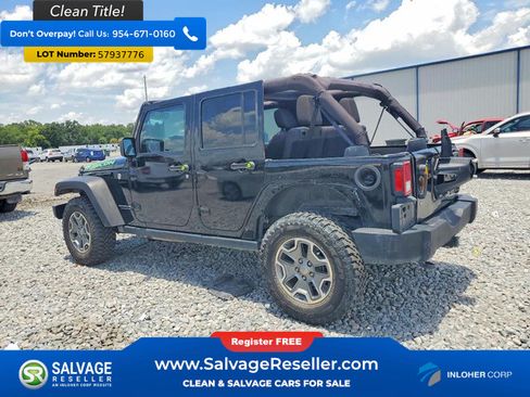 Used 2016 Jeep Wrangler Unlimited Rubicon w/ Connectivity Group AWD/4WD image 3