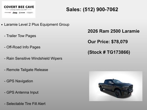 New 2026 RAM 2500 Laramie image 12