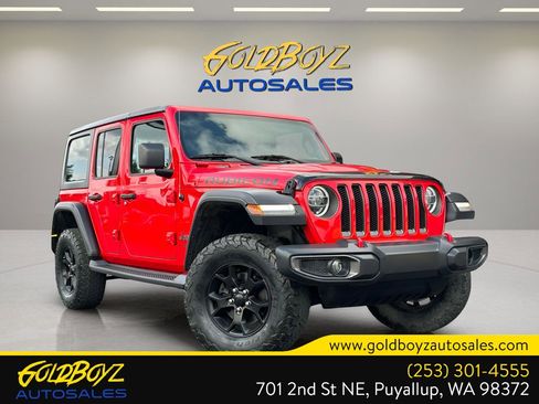 Used 2018 Jeep Wrangler Unlimited Rubicon w/ Steel Bumper Group image 1