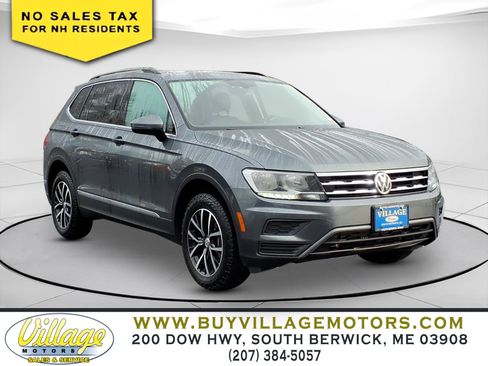 Used 2021 Volkswagen Tiguan SE w/ Panoramic Sunroof Package image 1