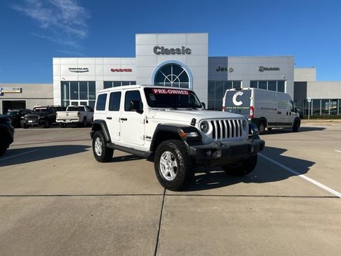 Used 2022 Jeep Wrangler Unlimited Sport w/ Sun And Sound Package image 1