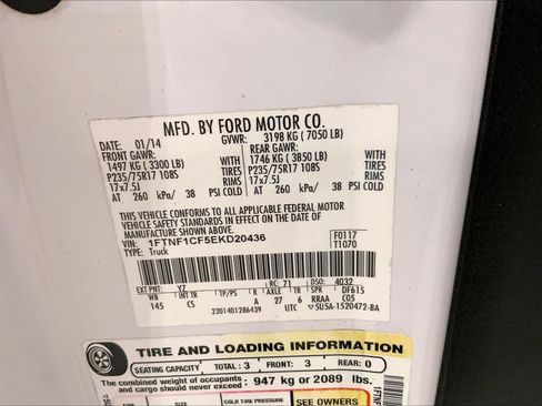 Used 2014 Ford F150 XL w/ Power Equipment Group RWD image 26