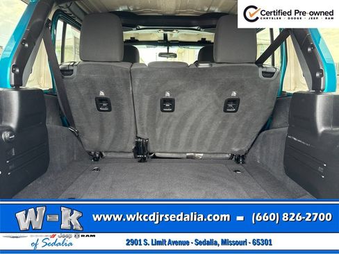 Certified 2020 Jeep Wrangler Unlimited Sport AWD/4WD image 26