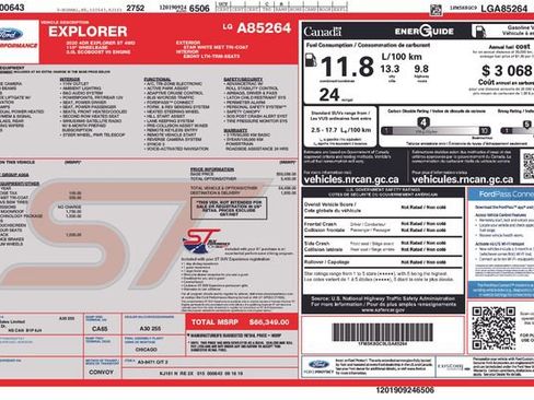 Used 2020 Ford Explorer ST w/ ST Street Pack AWD/4WD image 48