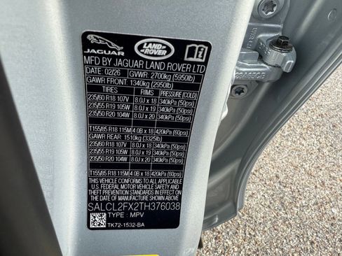 New 2026 Land Rover Discovery Sport Landmark AWD/4WD image 18