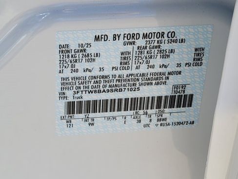 New 2025 Ford Maverick XL w/ 4K Tow Package image 11