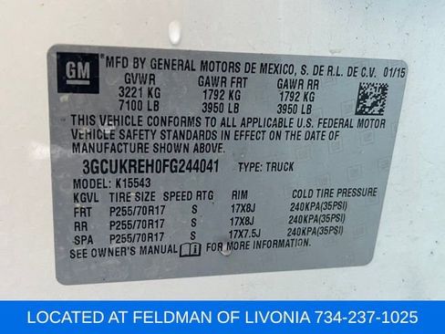 Used 2015 Chevrolet Silverado 1500 LT image 37