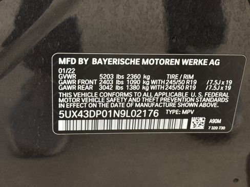 Used 2022 BMW X3 sDrive30i RWD image 41