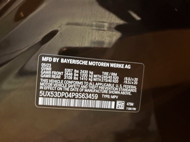 Used 2023 BMW X3 xDrive30i w/ M Sport Package AWD/4WD image 25