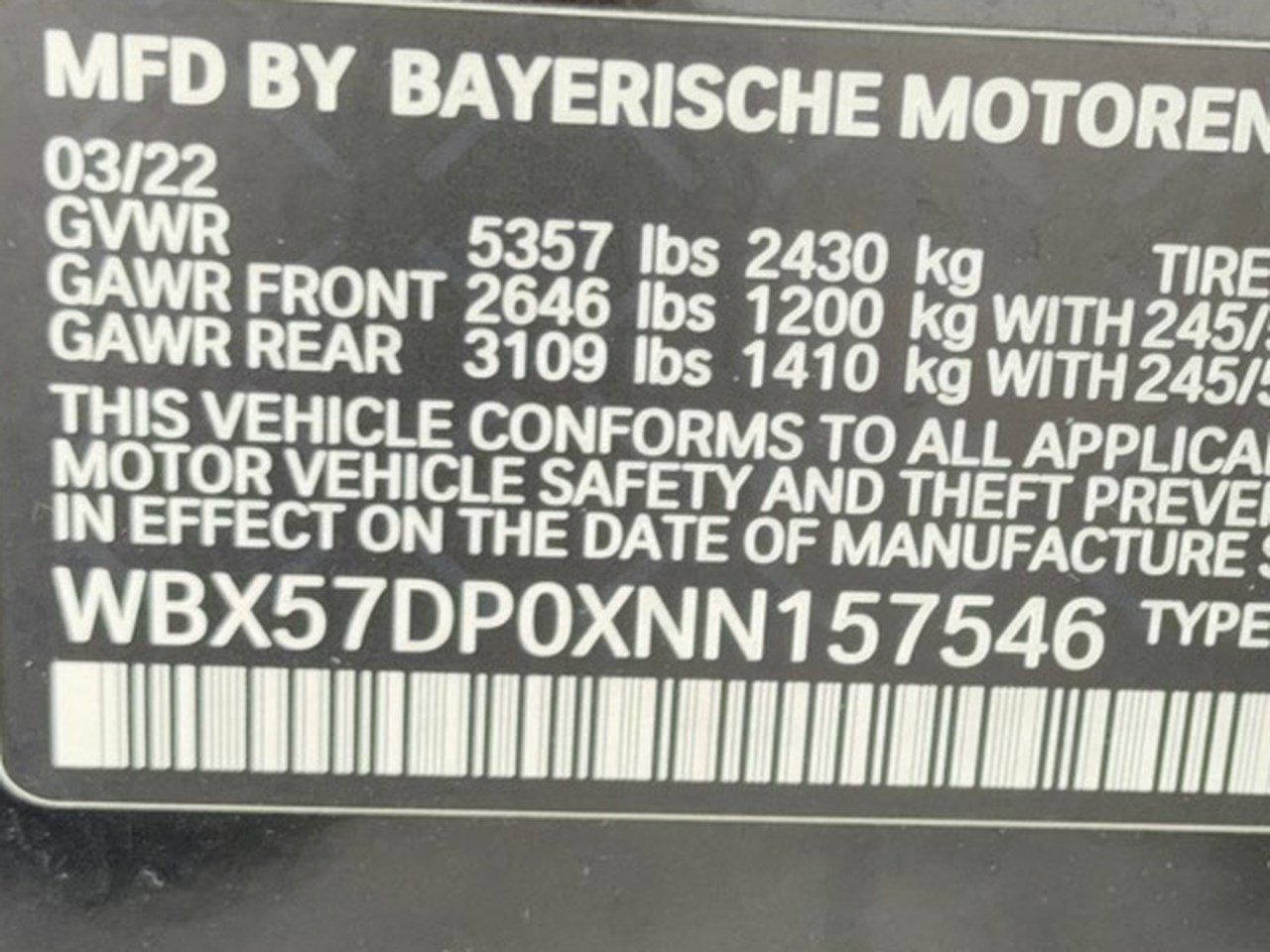 Used 2022 BMW X3 xDrive30i w/ Convenience Package w/ZPA AWD/4WD image 31