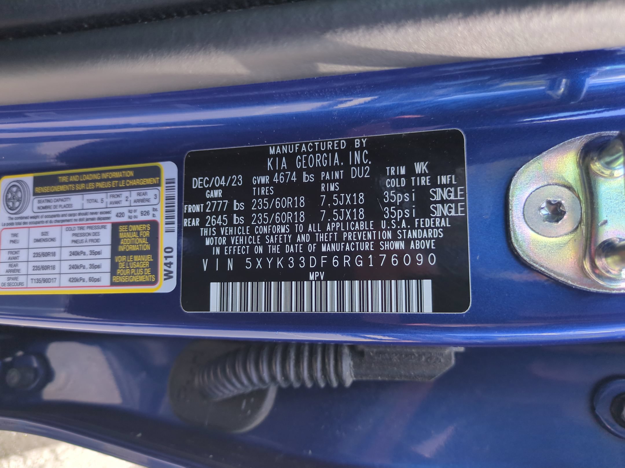 Used 2024 Kia Sportage EX FWD image 35
