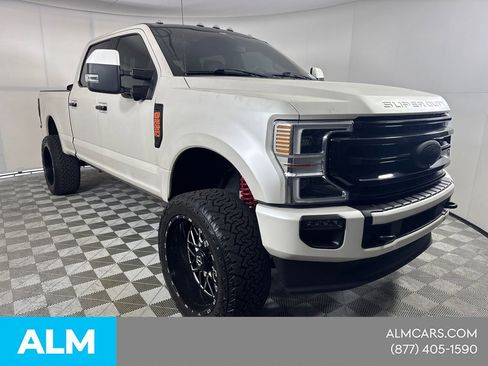 Used 2020 Ford F250 Platinum w/ FX4 Off-Road Package AWD/4WD image 4