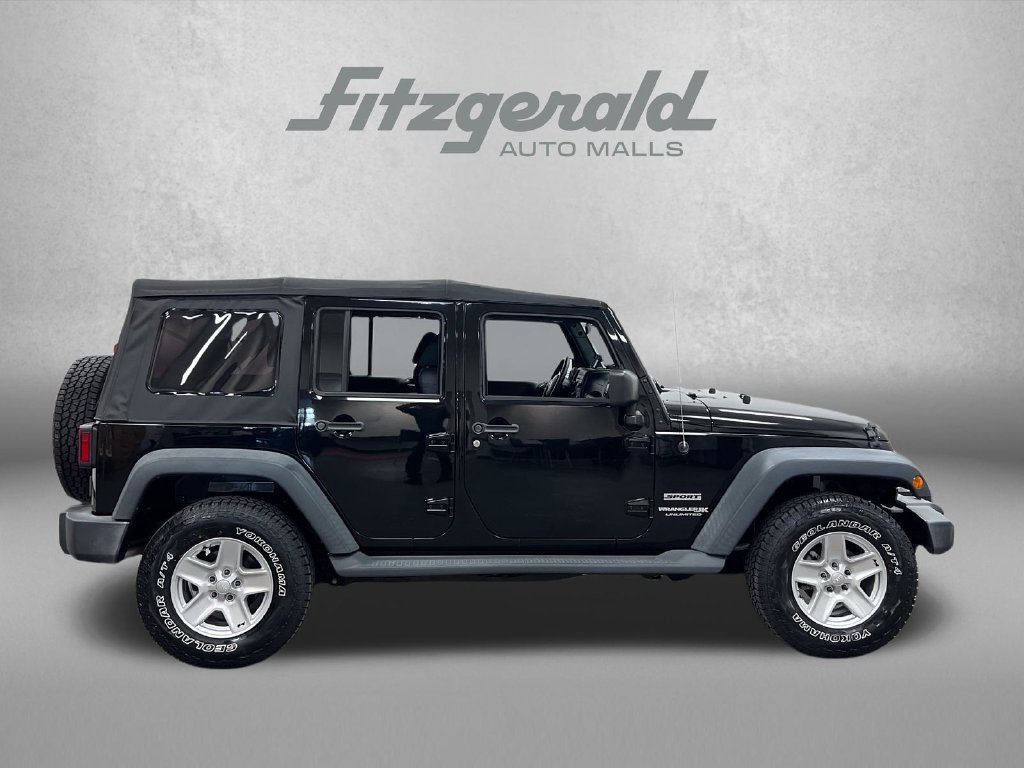 Used 2018 Jeep Wrangler Unlimited Sport w/ Connectivity Group AWD/4WD image 6