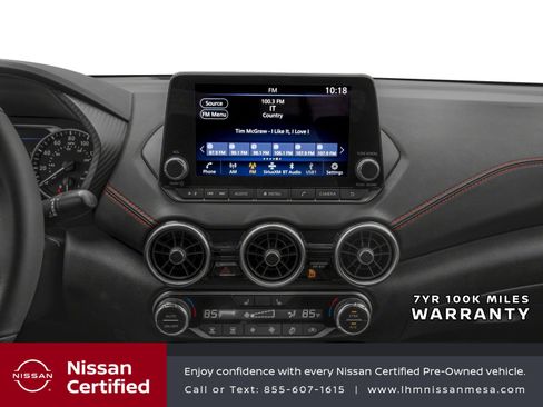Certified 2025 Nissan Sentra SR FWD image 7
