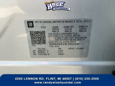Used 2020 Chevrolet Equinox LT FWD image 28