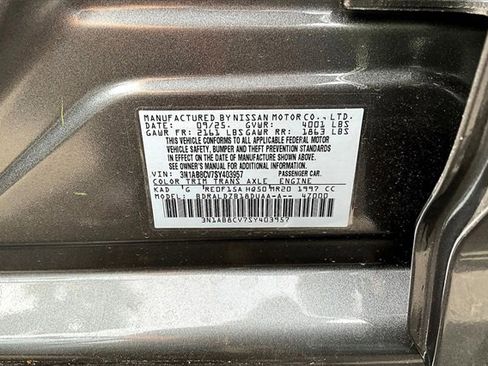 New 2025 Nissan Sentra SV w/ All-Weather Package image 13