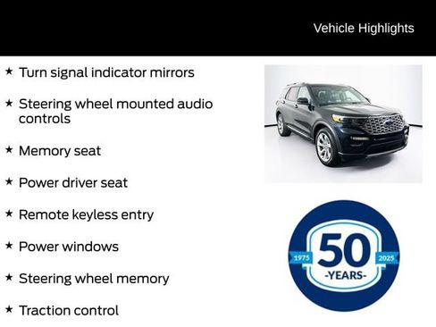 Used 2020 Ford Explorer Platinum w/ Premium Technology Package AWD/4WD image 26