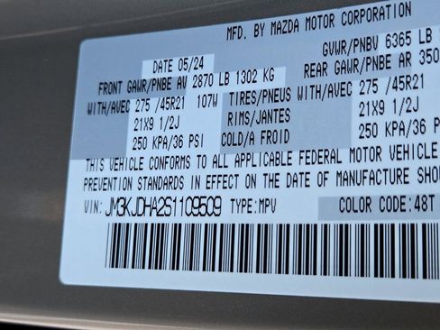 Used 2025 MAZDA CX-70 Plug-In Hybrid w/ Premium Pkg image 35