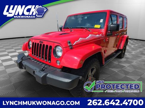 Used 2015 Jeep Wrangler Unlimited Sahara AWD/4WD image 1