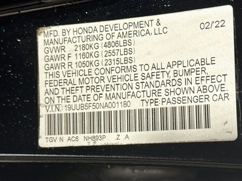 Used 2022 Acura TLX w/ A-SPEC Package FWD image 39