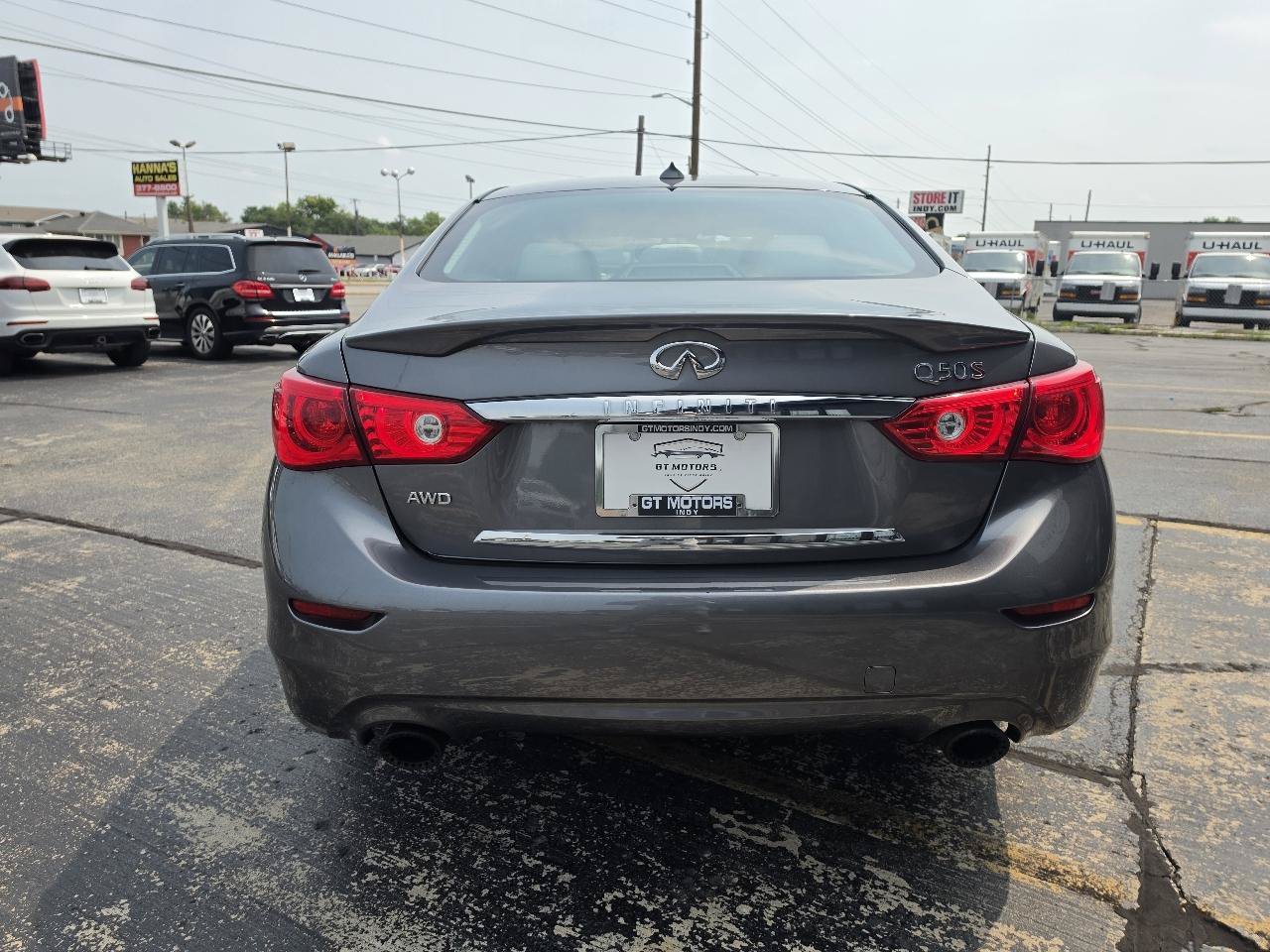 Used 2016 INFINITI Q50 Red Sport 400 AWD/4WD image 6