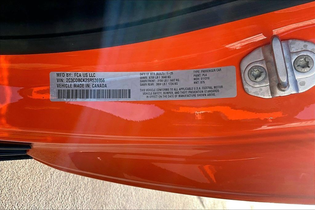 Used 2025 Dodge Charger Daytona R/T w/ Quick Order Package 25M R/T AWD/4WD image 35