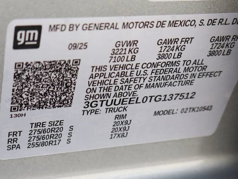 Used 2026 GMC Sierra 1500 AT4 w/ AT4 Premium Package AWD/4WD image 63