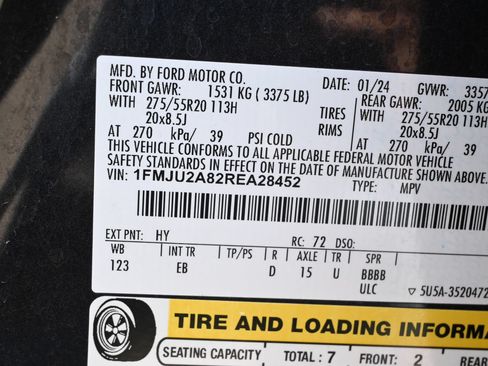 Used 2024 Ford Expedition Limited AWD/4WD image 38
