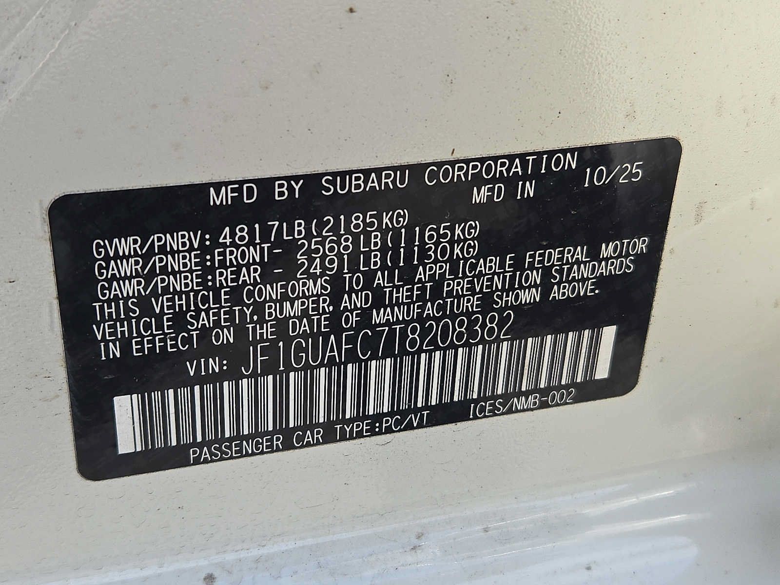 Certified 2026 Subaru Impreza 2.0i Sport AWD/4WD image 27