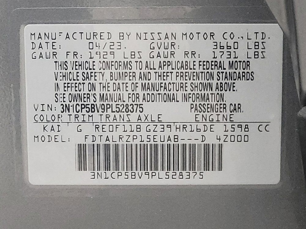 Used 2023 Nissan Kicks S FWD image 33