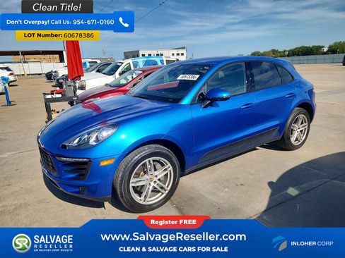 Used 2017 Porsche Macan AWD/4WD image 1