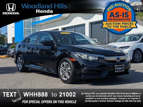 Used 2016 Honda Civic LX image 3