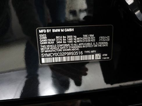 Used 2023 BMW X6 M w/ Executive Package image 47