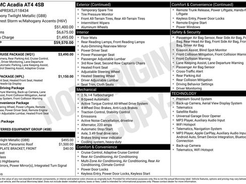 Used 2025 GMC Acadia AT4 w/ Super Cruise Package AWD/4WD image 25