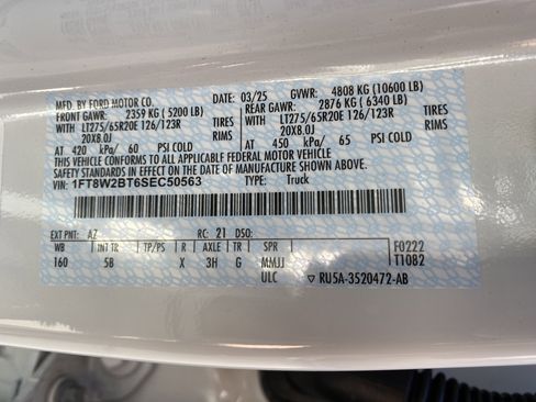 Used 2025 Ford F250 Lariat w/ Lariat Ultimate Package image 43