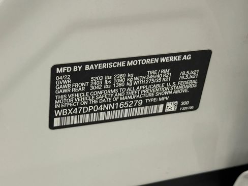 Used 2022 BMW X3 sDrive30i w/ Convenience Package w/ZPA image 53
