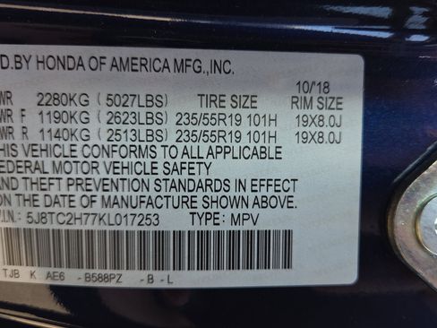 Certified 2019 Acura RDX AWD w/ Advance Package image 26