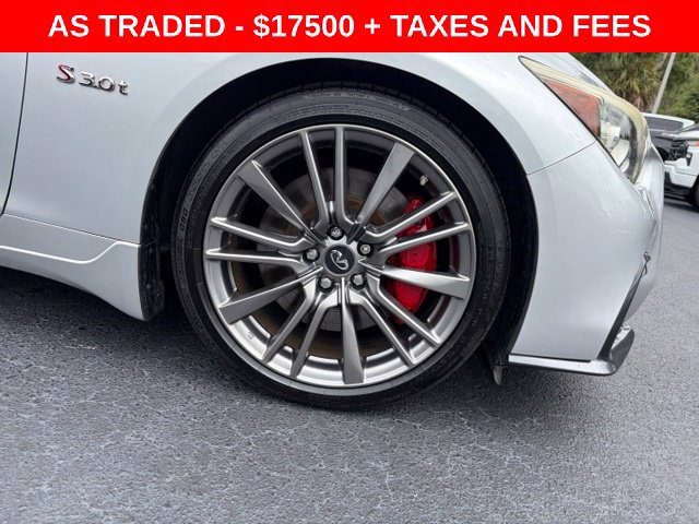 Used 2018 INFINITI Q50 Red Sport 400 w/ Sensory Package (Sport) RWD image 8