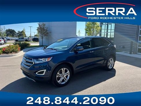Used 2017 Ford Edge Titanium w/ Equipment Group 301A AWD/4WD image 1